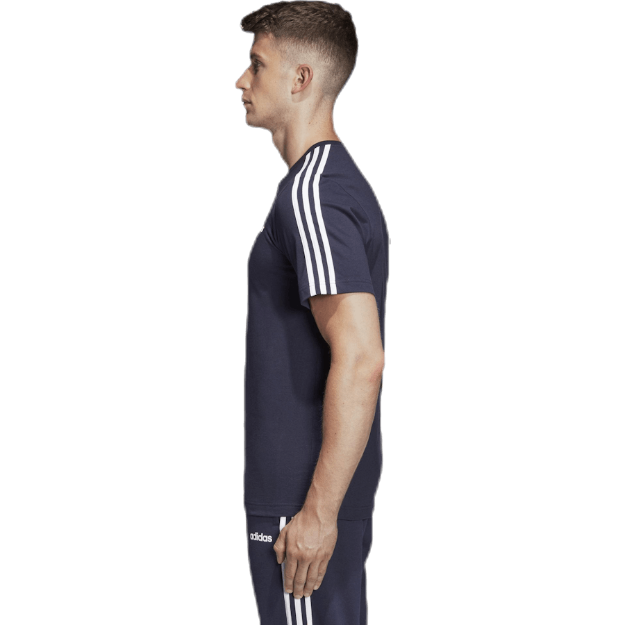Essentials 3 Stripes T-Shirt Legend Ink / White