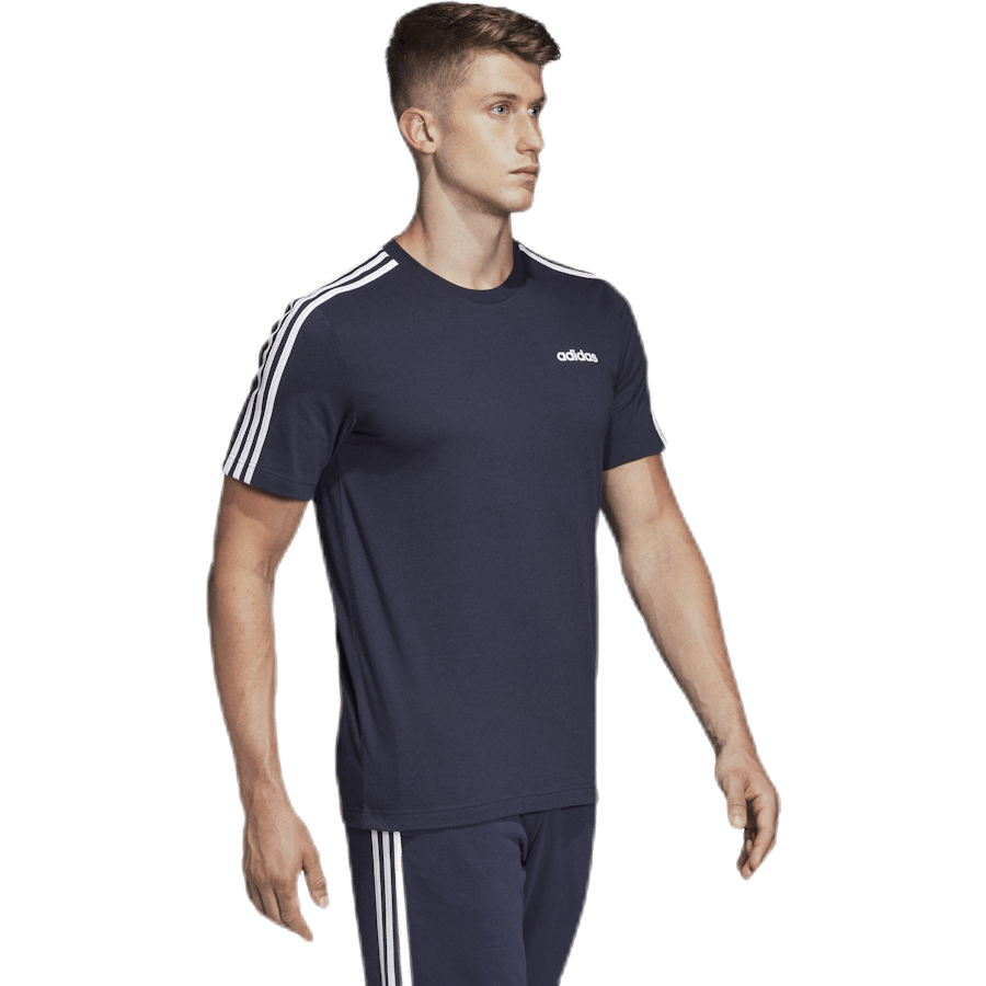 Essentials 3 Stripes T-Shirt Legend Ink / White