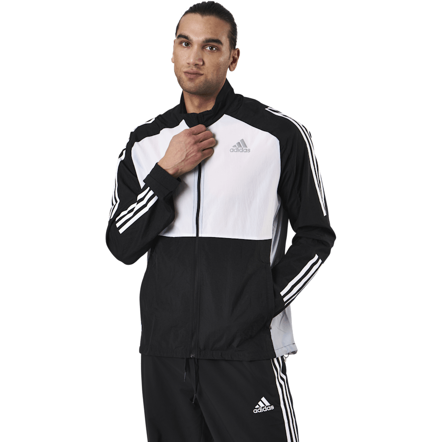 Adidas Track Jacket M Black / White / Halo Silver