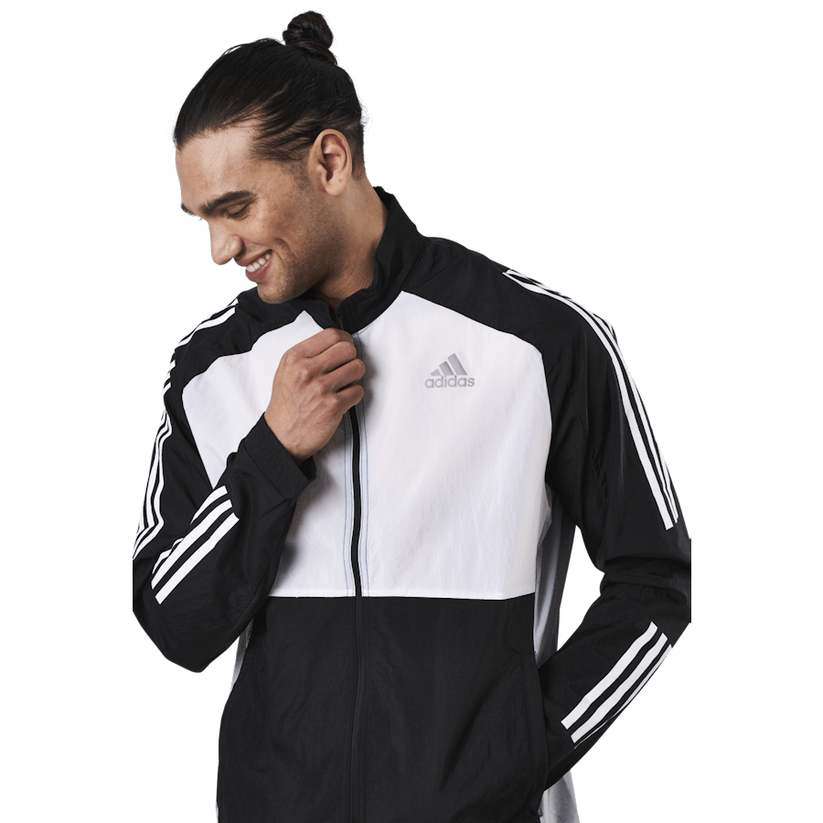 Adidas Track Jacket M Black / White / Halo Silver