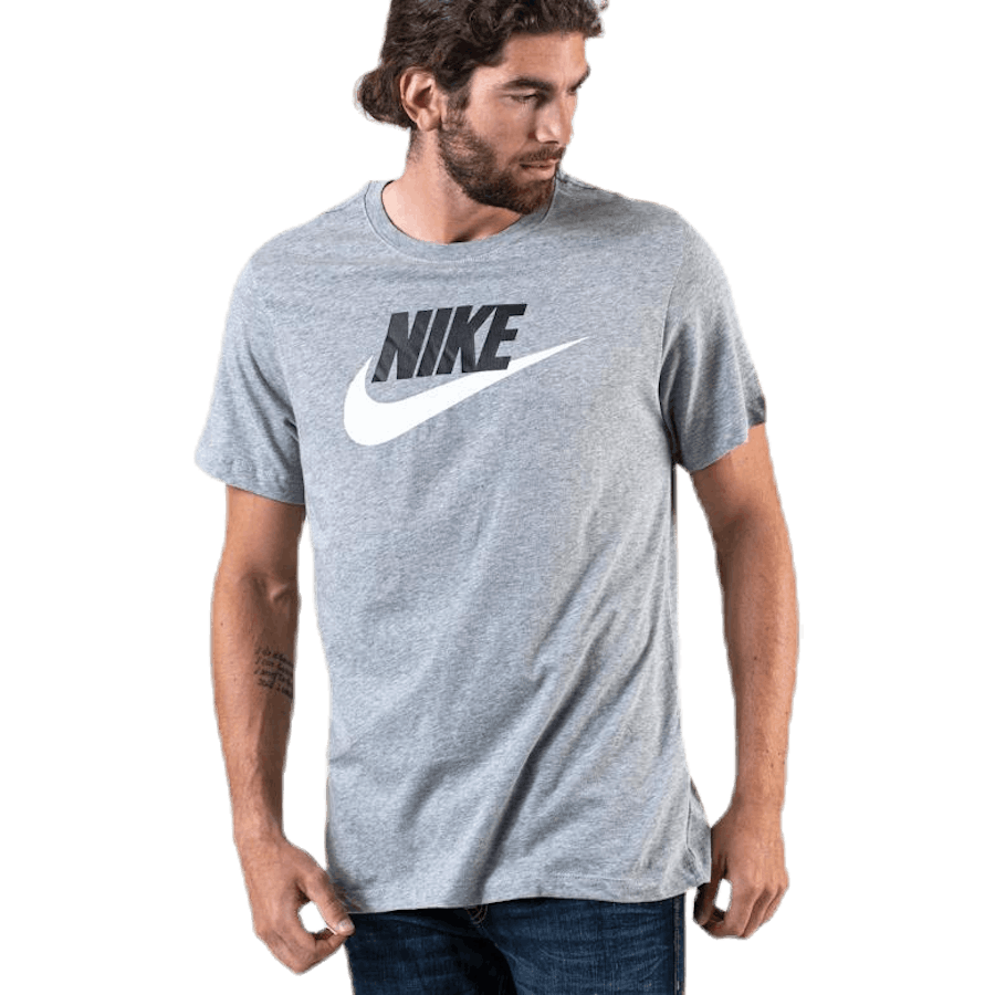 Sportswear Men's T-Shirt DK GREY HEATHER/BLACK/WHITE