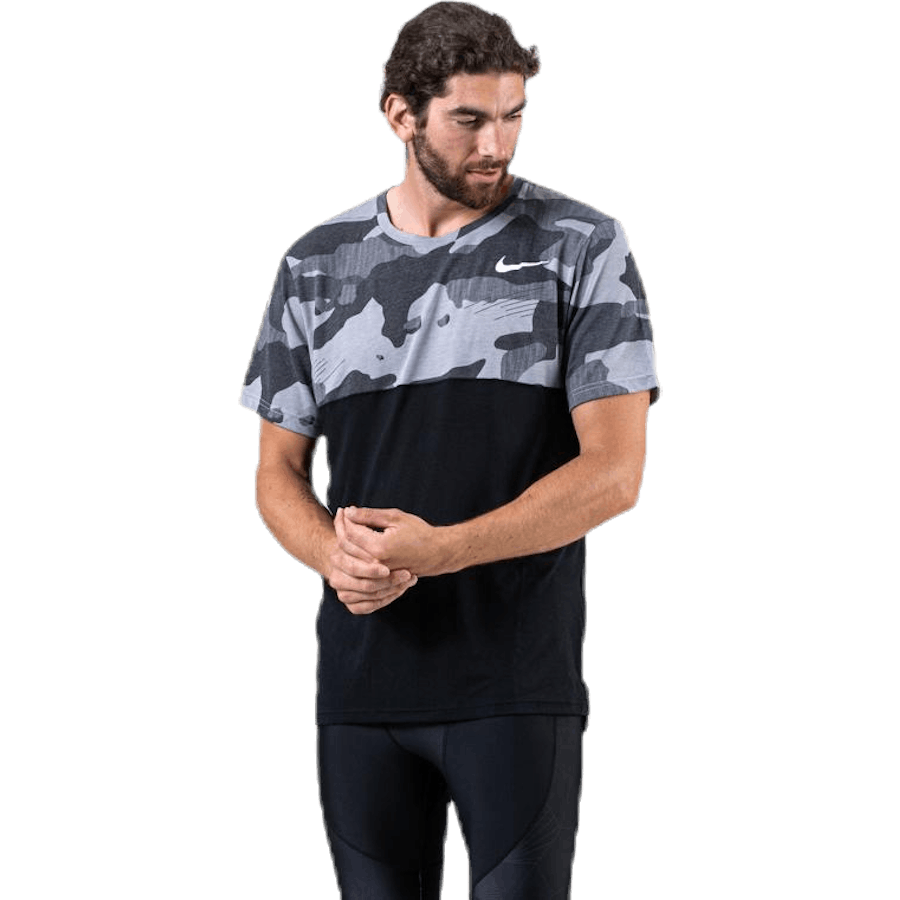 Dry Camo SS Top Black/Grey