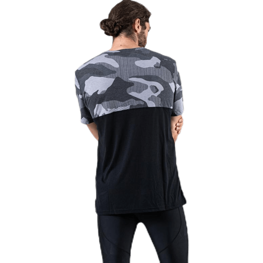 Dry Camo SS Top Black/Grey