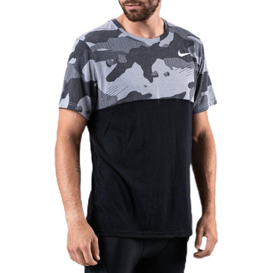 Dry Camo SS Top Black/Grey