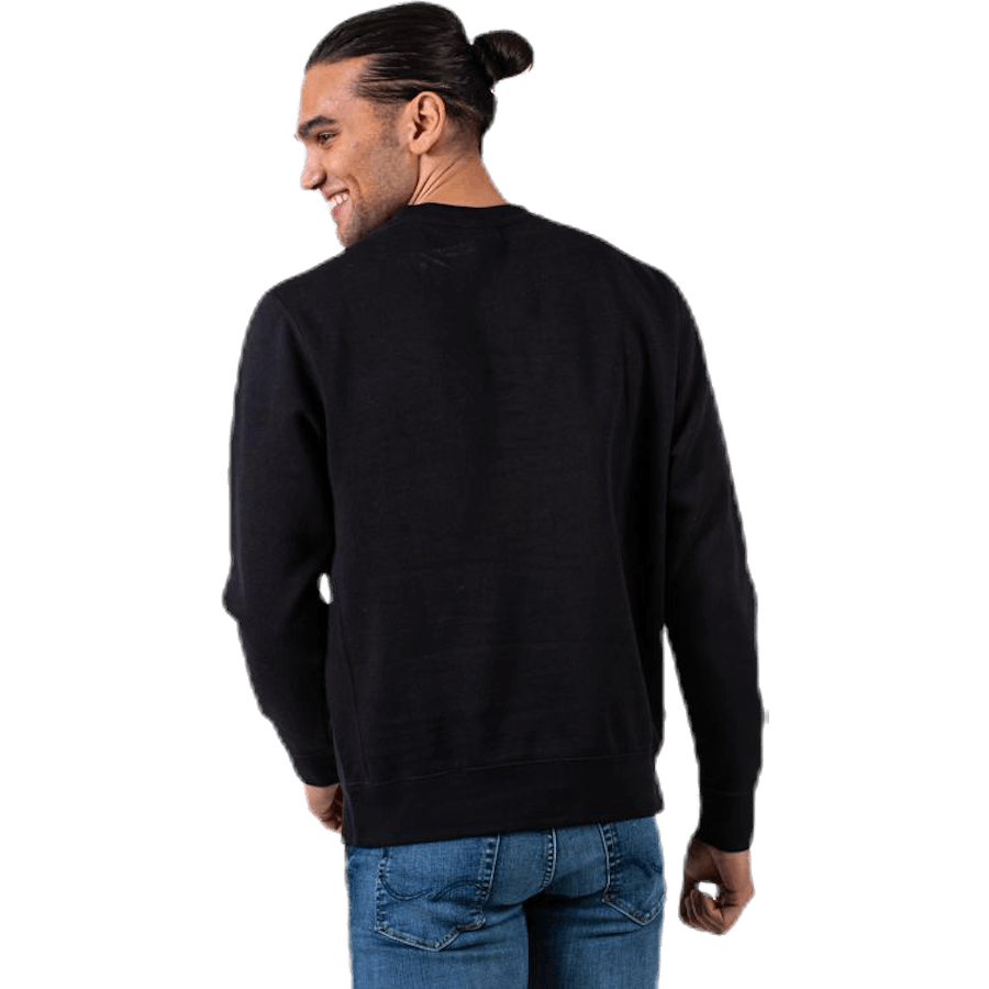 JDI Crew Fleece Black