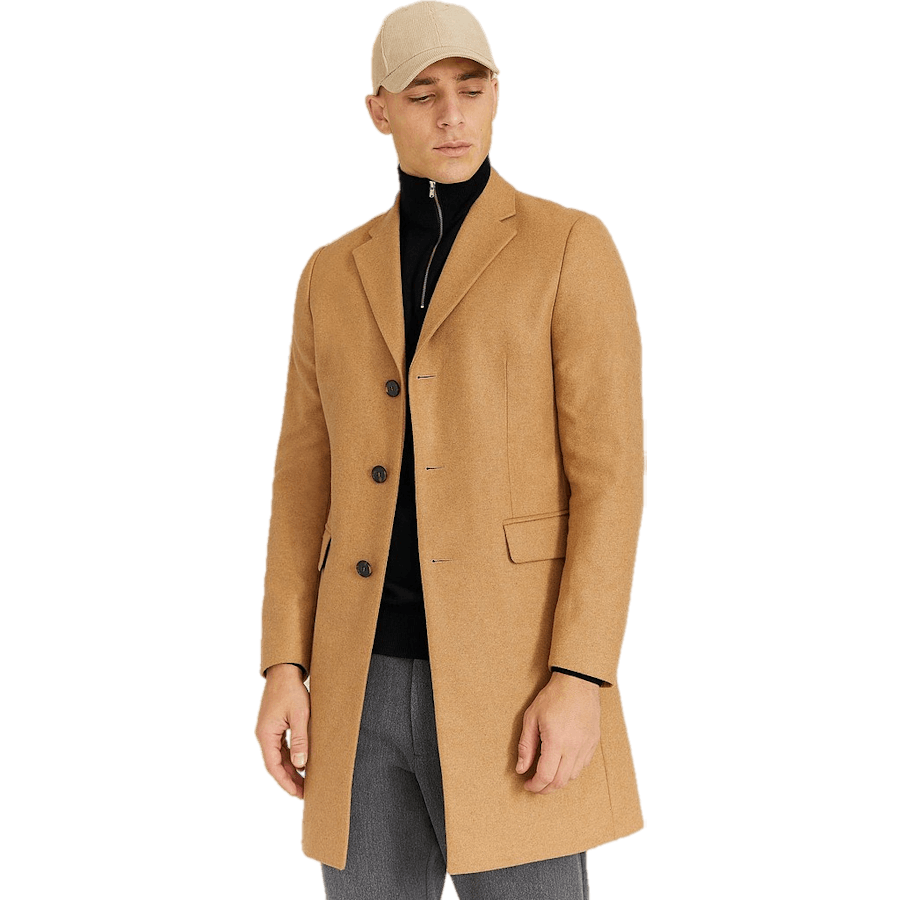 Studio Total Lambton Wool Coat Camel