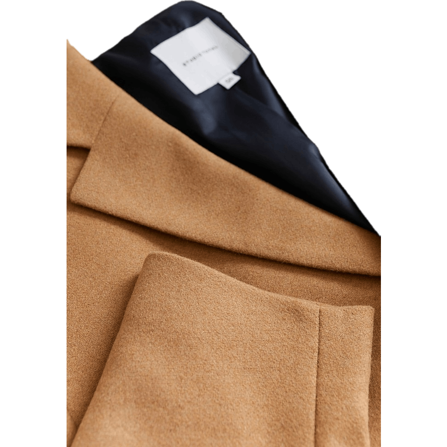 Studio Total Lambton Wool Coat Camel
