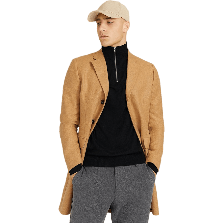 Studio Total Lambton Wool Coat Camel