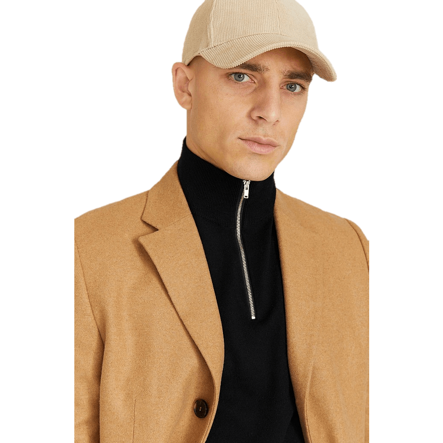 Studio Total Lambton Wool Coat Camel