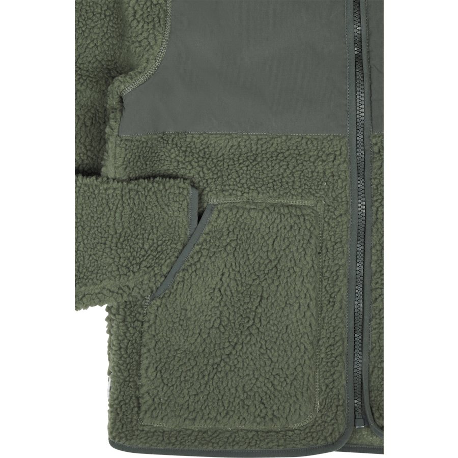 Studio Total Recycled Pile Jacket Forest