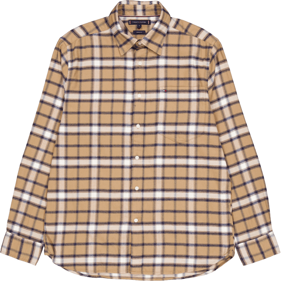 Brushed Shadow Check Rf Shirt