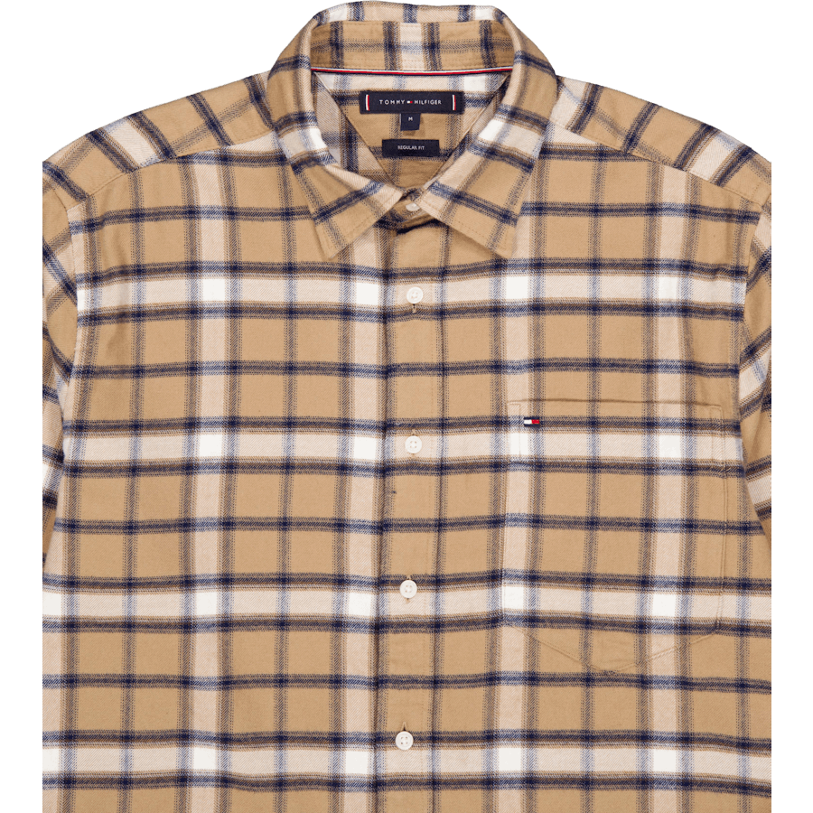 Brushed Shadow Check Rf Shirt