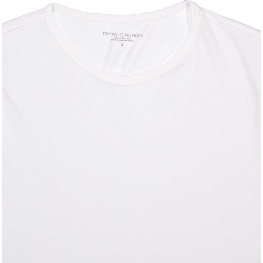 Stretch Cn Tee Ss 3pack White/white/white