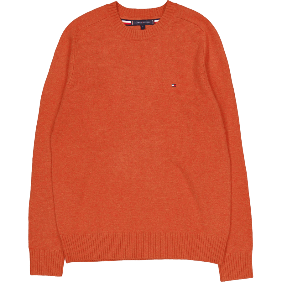 Lambswool Crew Neck Orange