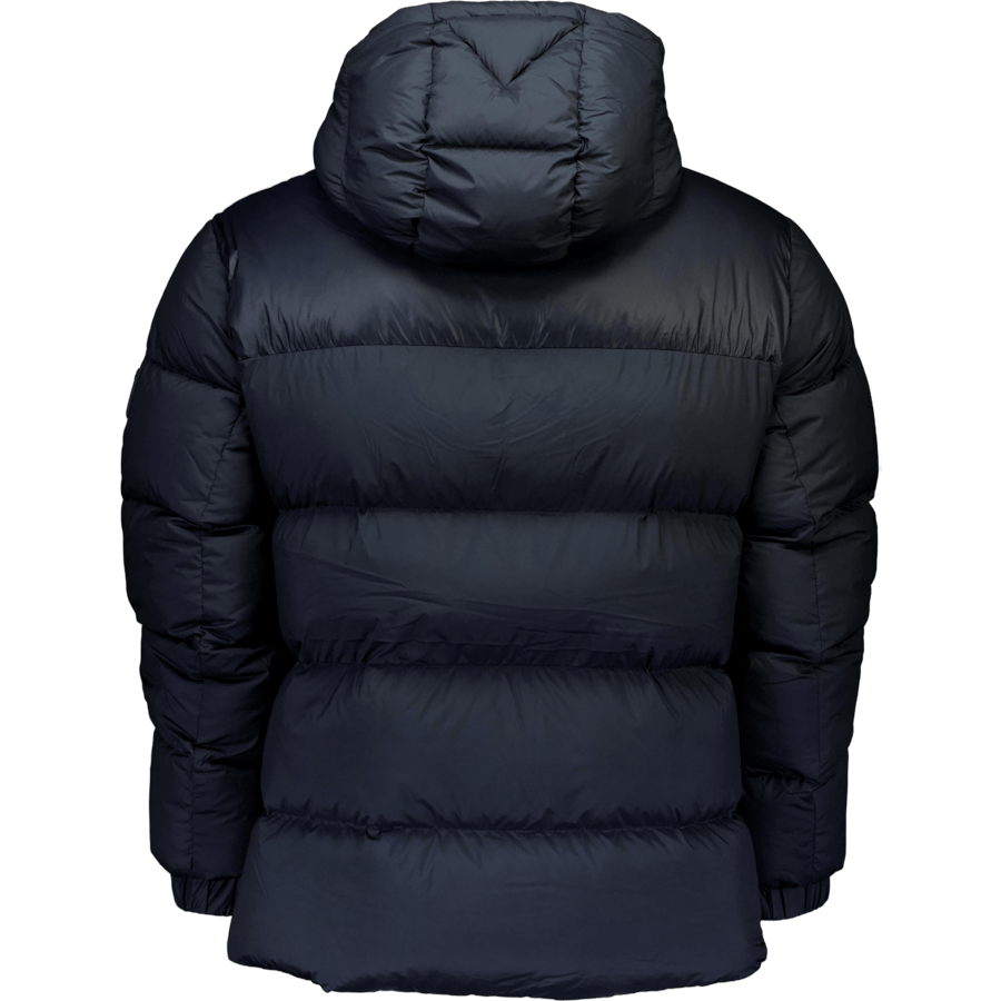 Mix Down Hooded Puffer Jacket