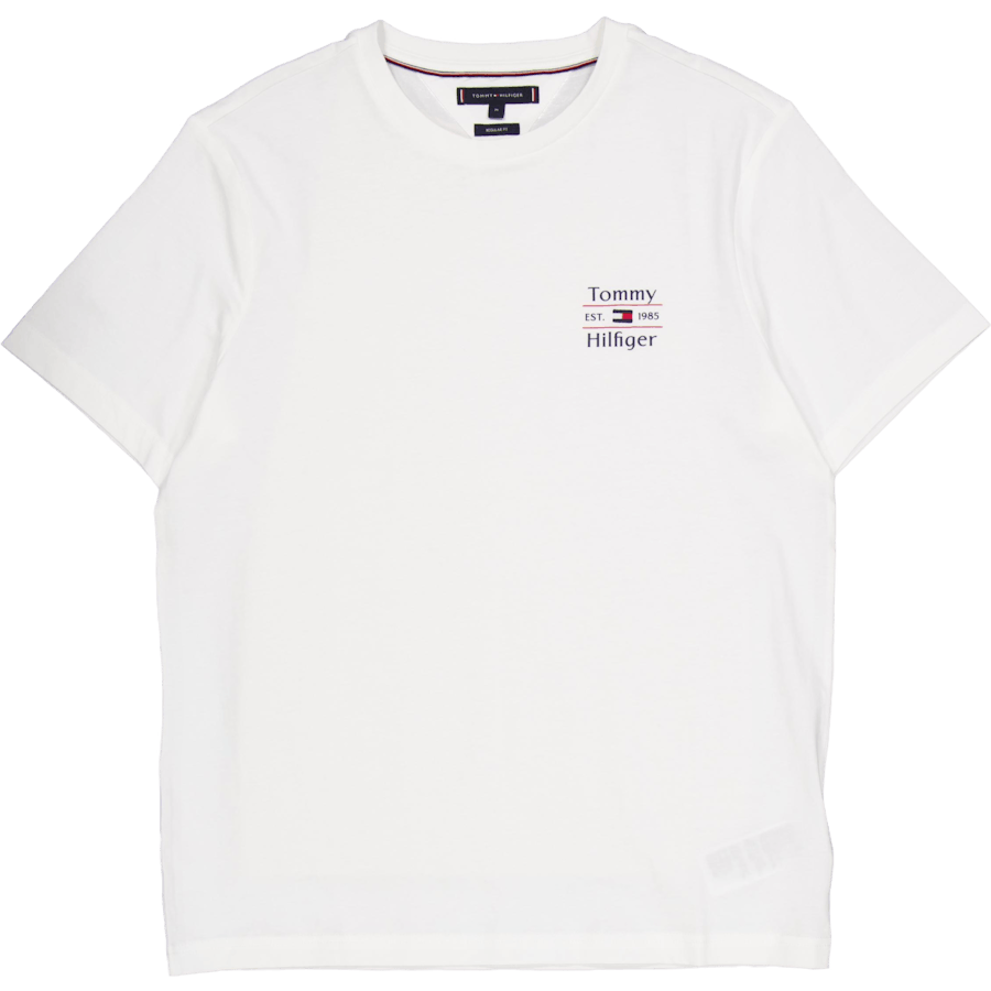 Hilfiger Stack Tee White