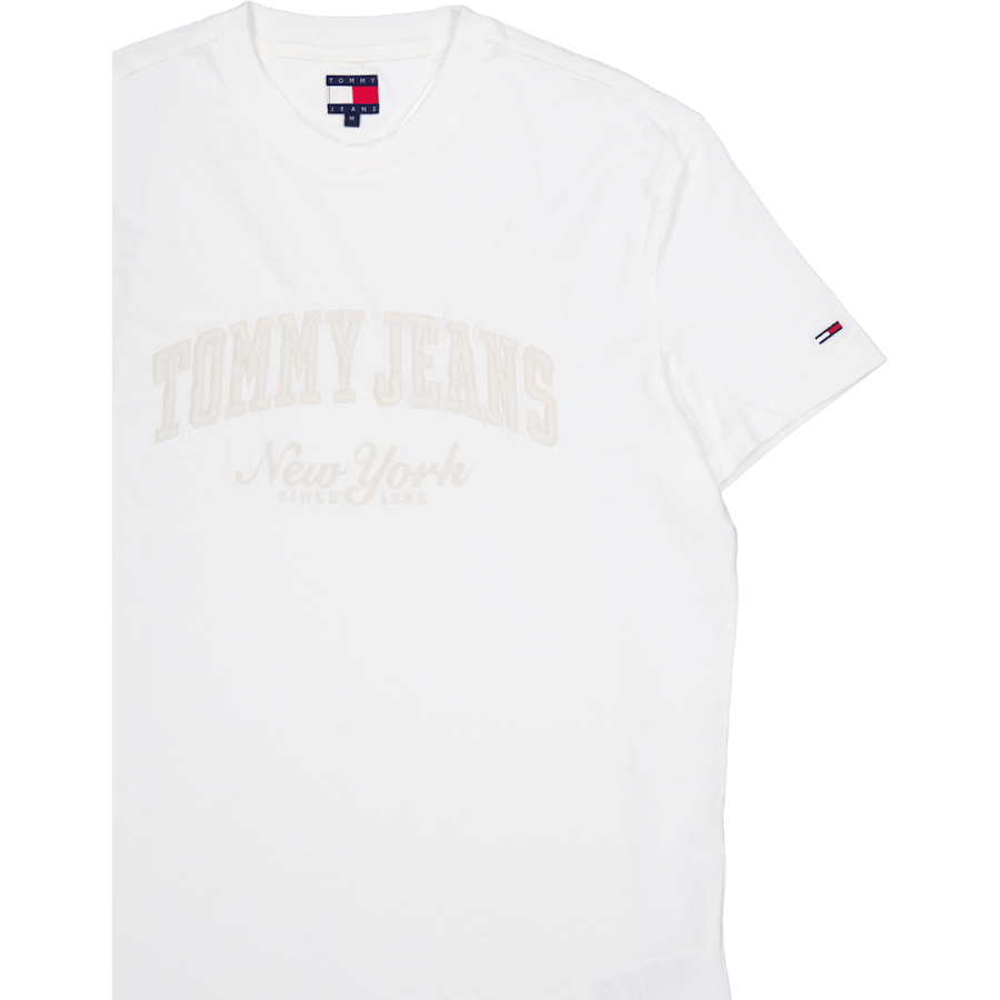 Tjm Reg Vintage Varsity Tee White