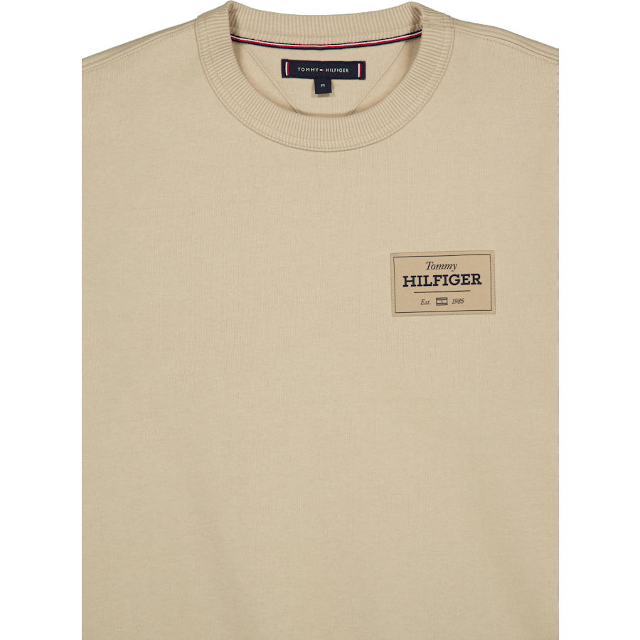 Monotype Label Sweatshirt Khaki