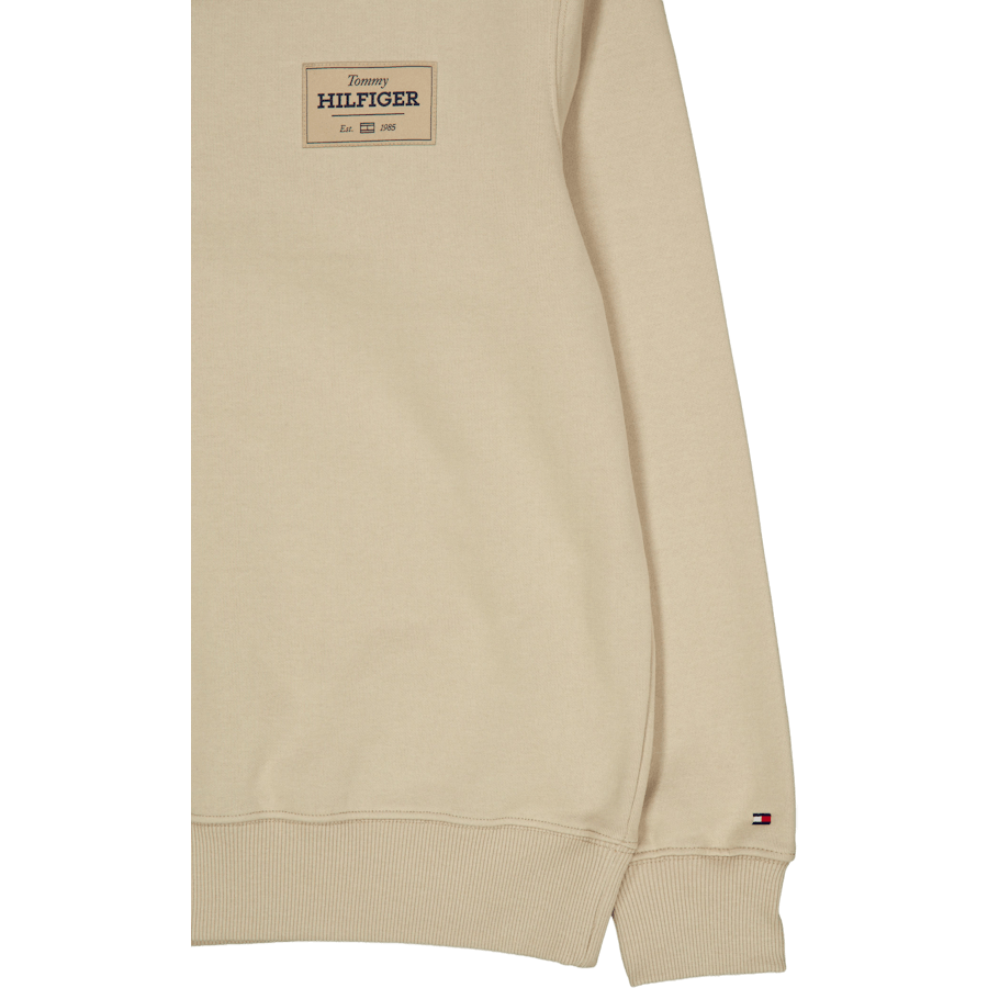 Monotype Label Sweatshirt Khaki