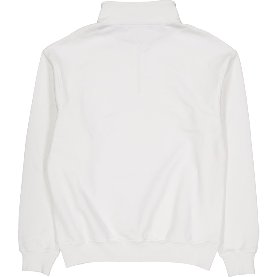 Tjm 1/4 Zip Towel Patch Polo White