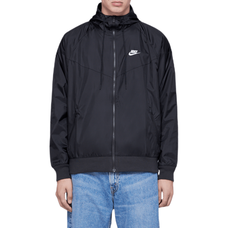 Hooded Windbreaker Black